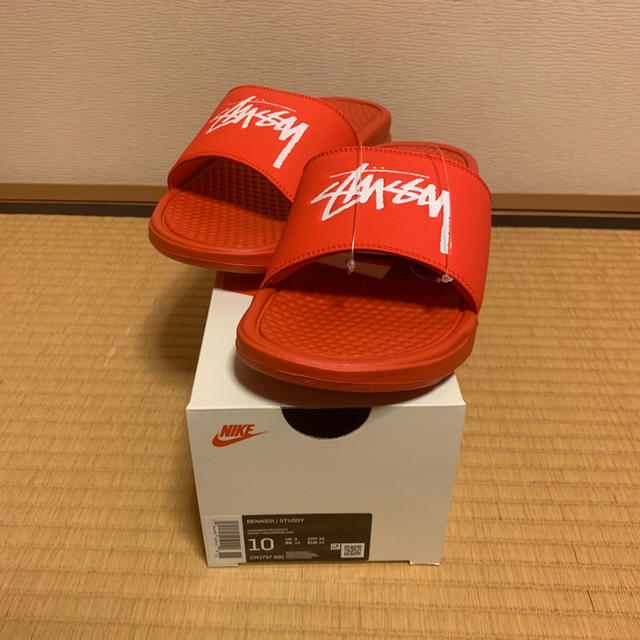 NIKE(ナイキ)のNik BENASSI / STUSSY メンズの靴/シューズ(サンダル)の商品写真