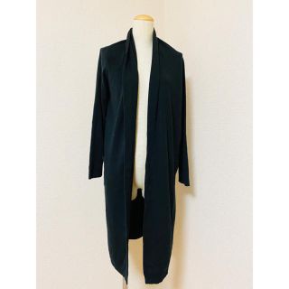 ユナイテッドアローズ(UNITED ARROWS)の美品　ロング　カーディガン　　ユナイテッドアローズ　グリーンレーベル　コート(カーディガン)