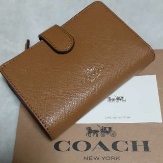 コーチ(COACH)の【新品】コーチ COACH 二つ折財布  F11484(財布)