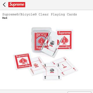 シュプリーム(Supreme)のSupreme®/Bicycle® Clear Playing Cards(トランプ/UNO)