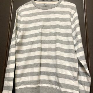 ムジルシリョウヒン(MUJI (無印良品))の無印　ボーダー　長袖(Tシャツ/カットソー(七分/長袖))