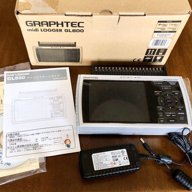 Graphtec データロガー midi LOGGER GL800 その他のその他(その他)の商品写真