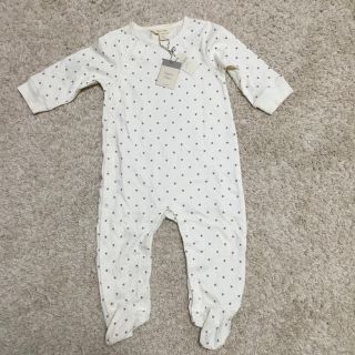 ベビーギャップ(babyGAP)の新品タグ付きbabygap星柄ロンパース(ロンパース)