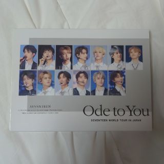 セブンティーン(SEVENTEEN)のセブンティーン　ode to you japan ブルーレイ　初回限定版(アイドル)