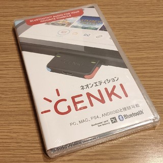 新品未開封 GENKI Audio Bluetooth オーディオアダプタ(PC周辺機器)