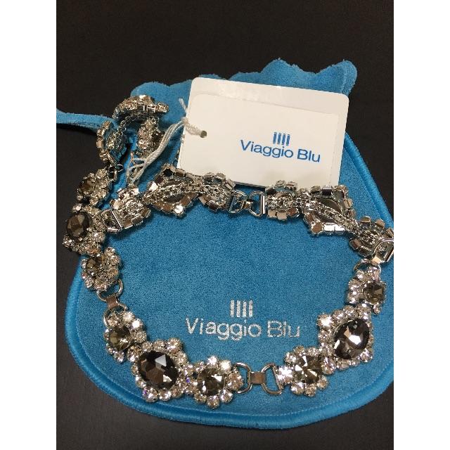 VIAGGIO BLU(ビアッジョブルー)の[新品] Viaggio Blu ビアッジョブルー ネックレス ビジュー 40㎝ レディースのアクセサリー(ネックレス)の商品写真