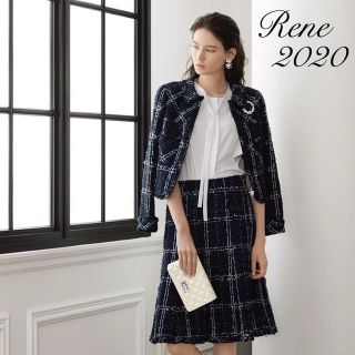 Rene(René) ネイビー スーツ(レディース)の通販 35点 | ルネの Rene(René) ネイビー スーツ(レディース)の通販 35点 | ルネの