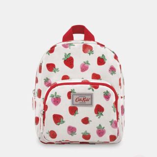 キャスキッドソン(Cath Kidston)の新品 キャスキッドソン ミニリュック バックパック ベビー いちご ストロベリー(リュックサック)