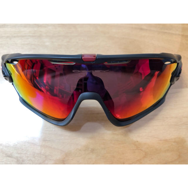 Oakley(オークリー)の【新品未使用】OAKLEY オークリー ジョウブレイカー マッドブラック スポーツ/アウトドアの自転車(ウエア)の商品写真