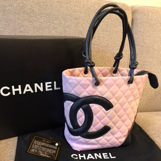 シャネル(CHANEL)の注意あり！CHANEL シャネルのカンボンライン ハンドバッグ  (ハンドバッグ)