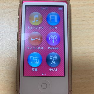 アップル(Apple)のiPod ピンク(ポータブルプレーヤー)