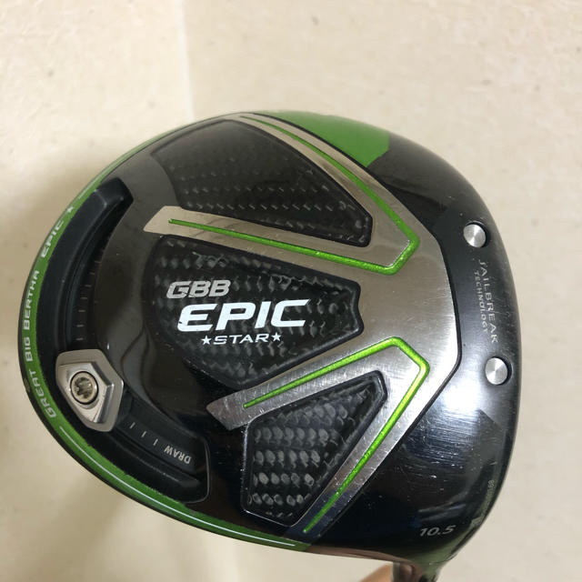 ブランド Callaway - GBB EPIC STAR 10.5 純正Sシャフトの通販 by ひざ