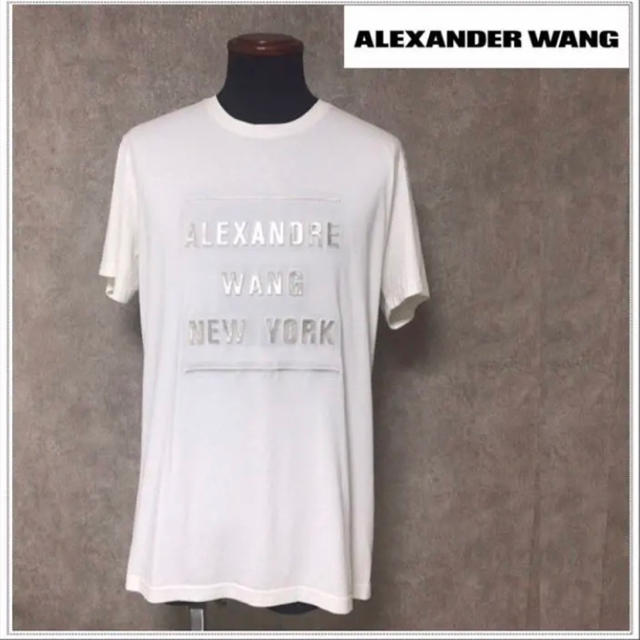 Alexander Wang(アレキサンダーワン)の【専用】送料込み アレキサンダーワン センター ロゴ Tシャツ メンズのトップス(Tシャツ/カットソー(半袖/袖なし))の商品写真