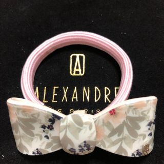 アレクサンドルドゥパリ(Alexandre de Paris)の新品　アレクサンドルドゥパリ　🎀おリボン🎀ポニー(ヘアゴム/シュシュ)