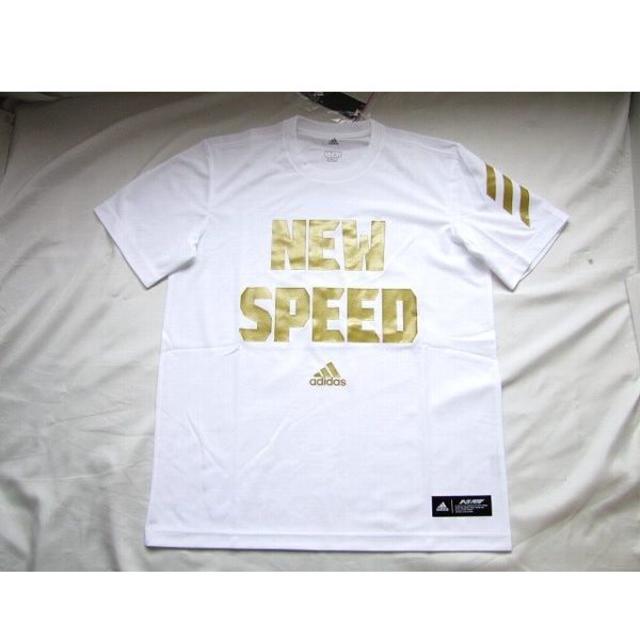 adidas(アディダス)の新品★adidas アディダス Tシャツ 野球 SPEED 白(M)★正規品 スポーツ/アウトドアの野球(ウェア)の商品写真