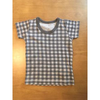 【新品】ベビー キッズ チェック Tシャツ 半袖 80 送料無料(Ｔシャツ)