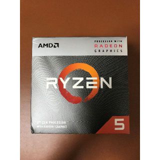 （やまだ様専用）AMD Ryzen5 3400G BOX(PCパーツ)