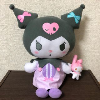 マイメロディ(マイメロディ)の新品  サンリオ クロミ マイメロディ ガーリーパープル  BIG ぬいぐるみ(ぬいぐるみ)