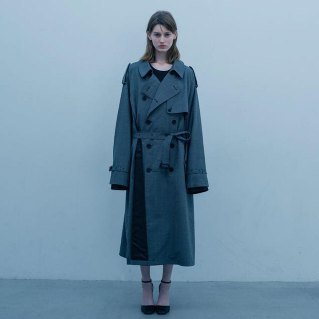 stein 20SS DOUBLE SHADE TRENCH COAT