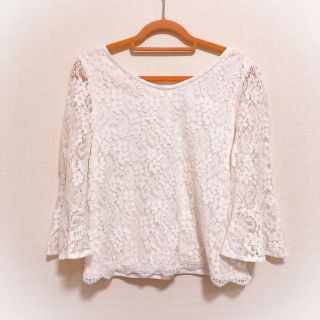 トッコ(tocco)の♡総レース フラワートップス♡(カットソー(長袖/七分))