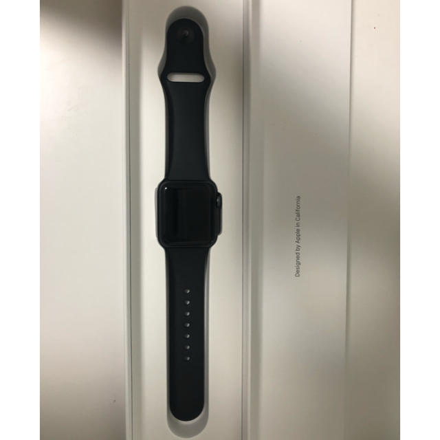 Apple Watch series3 38mm アルミ　グレー