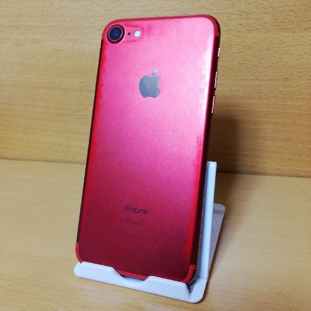 SIMフリーiPhone7 レッド  256GBスマホ/家電/カメラ