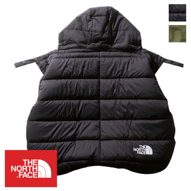 THE NORTH FACE(ザノースフェイス)の新品 ノースフェイス ベビーシェルブランケット NNB71901 ブラック 黒  キッズ/ベビー/マタニティの外出/移動用品(抱っこひも/おんぶひも)の商品写真