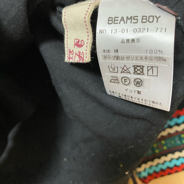 BEAMS BOY(ビームスボーイ)の美品　ビームスボーイ　ブラウス　七分袖 レディースのトップス(シャツ/ブラウス(長袖/七分))の商品写真