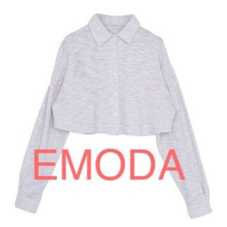 エモダ(EMODA)の新品 EMODA ツィードショートシャツ(シャツ/ブラウス(長袖/七分))