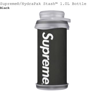 シュプリーム(Supreme)のsupreme ハイドロパック Black 1.0L(水筒)