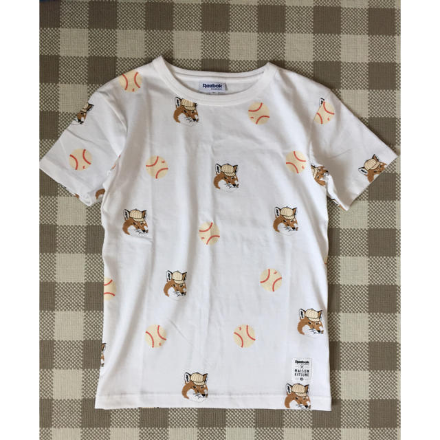 MAISON KITSUNE'(メゾンキツネ)のreebok classic Tシャツ レディースのトップス(Tシャツ(半袖/袖なし))の商品写真