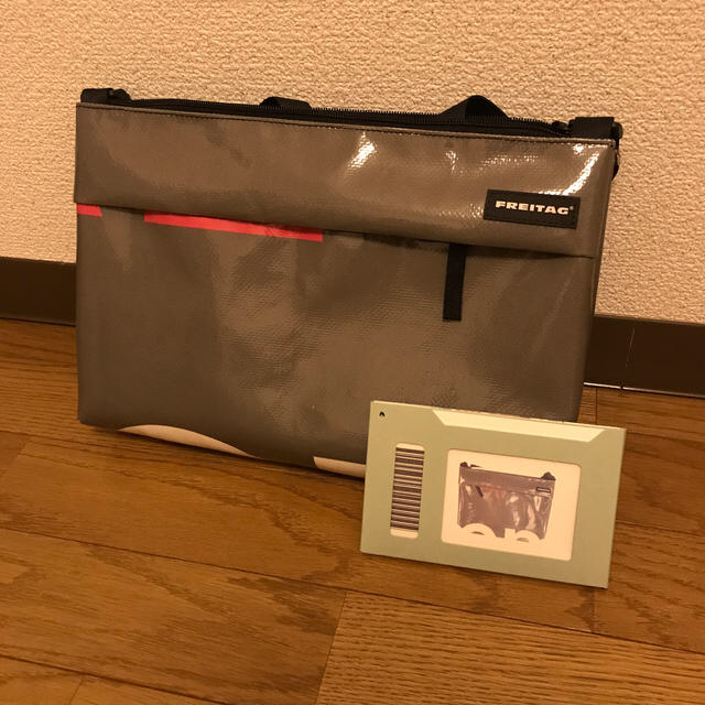 FREITAG F553 LOU 未使用　グレー　ピンク