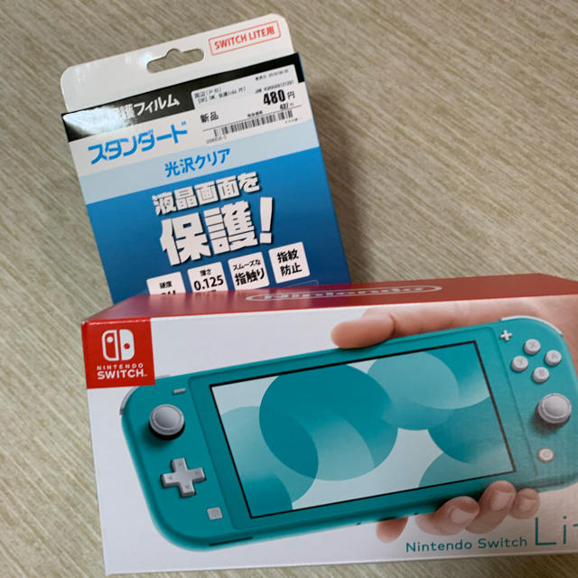 Nintendo Switch Lite ターコイズ dKneN90u3c