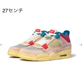 ナイキ(NIKE)のUNION × NIKE AIR JORDAN 4 RETRO SP(スニーカー)