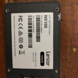 レキサー(Lexar)のLexar SSD 128GB フォーマット済み(PCパーツ)