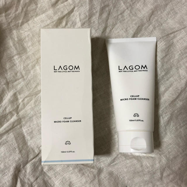 LAGOM(ラーゴム)のラゴム マイクロフォーム クレンザー コスメ/美容のスキンケア/基礎化粧品(洗顔料)の商品写真