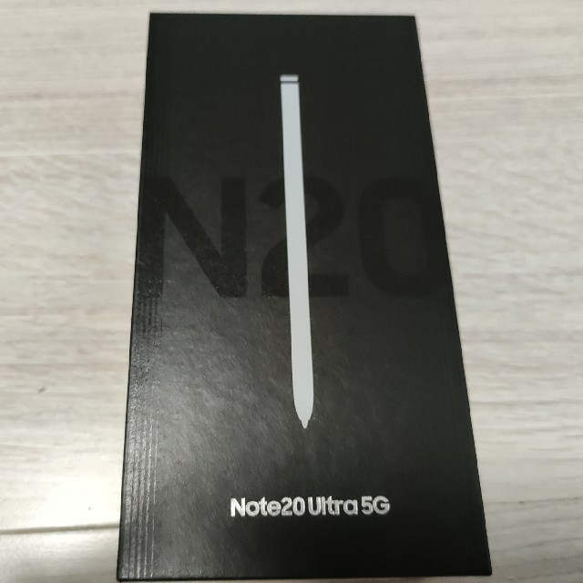 SAMSUNG(サムスン)のGalaxy Note20 Ultra 香港版 12GB/256GB White スマホ/家電/カメラのスマートフォン/携帯電話(スマートフォン本体)の商品写真