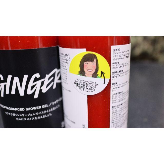 LUSH(ラッシュ)のLUSH FINE FRAGRANCED SHOWER GEL GINGER  コスメ/美容のコスメ/美容 その他(その他)の商品写真