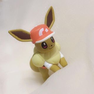 ポケモン(ポケモン)の𓊆 レア♡ アユミキャップと服のイーブイ フィギュア 𓊇 (フィギュア)