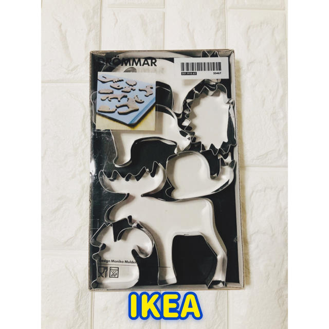 IKEA(イケア)の新品！IKEA イケア クッキー型 DROMMAR インテリア/住まい/日用品のキッチン/食器(調理道具/製菓道具)の商品写真
