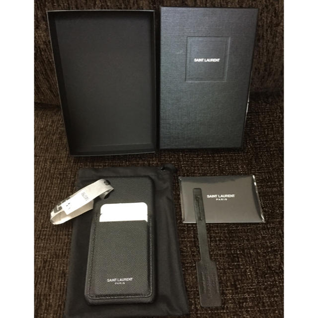 SAINT LAURENT iPhoneX iPhoneXSケース 新品未使用 | pinwheels.in