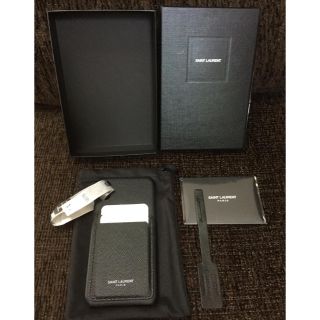 サンローラン(Saint Laurent)のSAINT LAURENT iPhoneX iPhoneXSケース 新品未使用(iPhoneケース)