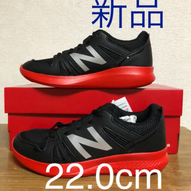 New Balance(ニューバランス)のニューバランス キッズ シューズ 22.0cm キッズ/ベビー/マタニティのキッズ靴/シューズ(15cm~)(スニーカー)の商品写真