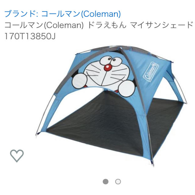 Coleman(コールマン)のドラえもん　コールマン　サンシェード スポーツ/アウトドアのアウトドア(テント/タープ)の商品写真