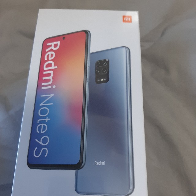 新品未開封　Redmi Note 9S 6GB/128GB