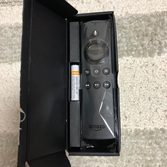 fire tv stick ファイヤースティック　リモコン　新品　 スマホ/家電/カメラのテレビ/映像機器(その他)の商品写真