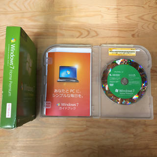 マイクロソフト(Microsoft)のWindows7 home premium アップグレード版(PCパーツ)