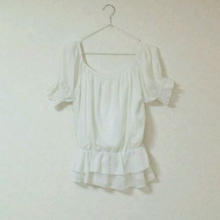 ムルーア(MURUA)のMURUA シフォンカットソー(Tシャツ(半袖/袖なし))