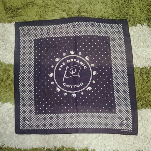 Lee(リー)のLee☆バンダナ ブラック レディースのファッション小物(バンダナ/スカーフ)の商品写真
