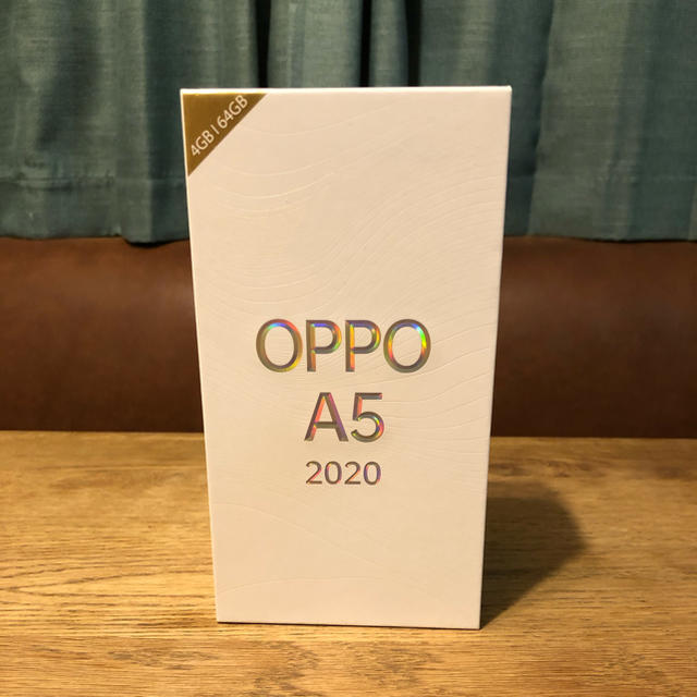 OPPO A5　2020　blue　新品未使用　定価20,019円